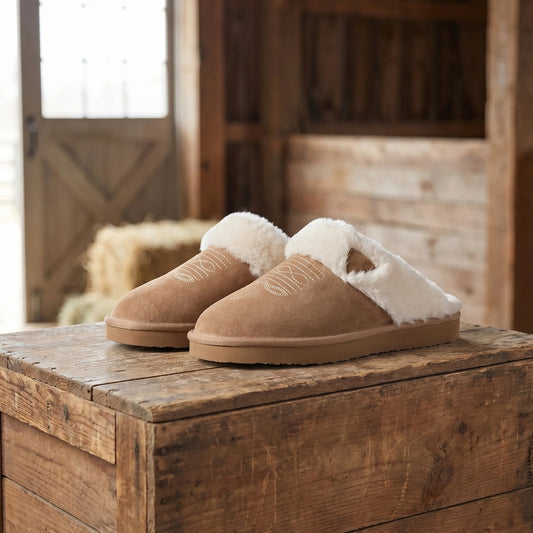 Avery's Western Slippers
